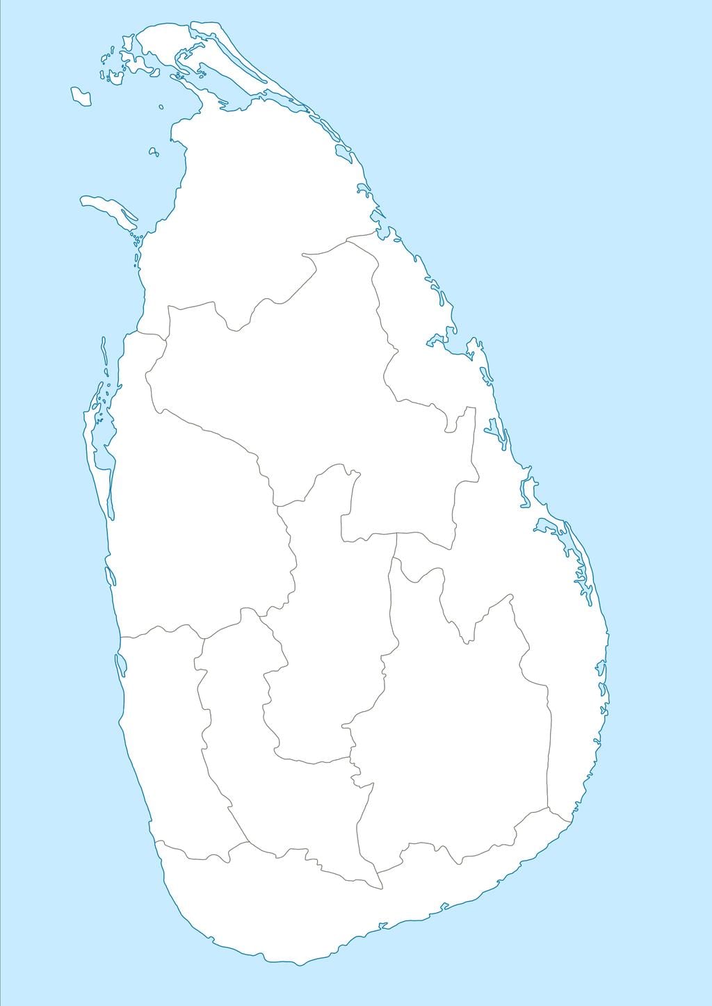 mapa Sri Lanka nidan