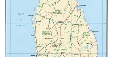Mapa munduko amaiera Sri Lanka