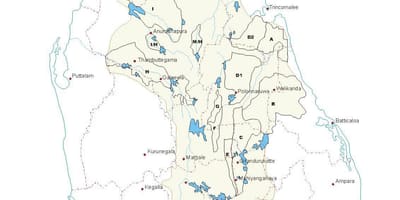 Mapa tankeak Sri Lanka